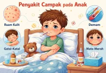 Waspada Campak pada Anak sejak Dini