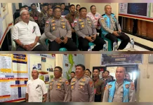Polres Talaud Ikuti Pengambilan Sumpah Pakta Integritas Polri