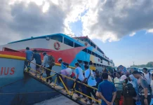 Arus Balik Mudik Lebaran di Talaud Normal