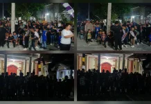Prosesi Jalan Salib Jemaat Germita Efrata Miangas Berlangsung Khidmat
