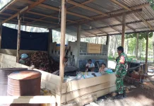 Komunikasi Sosial Babinsa Dengan Petani  Kabaruan