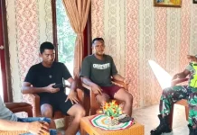 Babinsa Ajak Generasi Muda Jauhi Miras