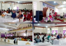 Kapolsek Melonguane Ikuti Ibadah Paskah Bersama Jemaat Germita