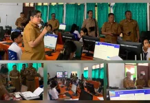 Wabup AGB Buka Tes Kemampuan Akademik Talaud