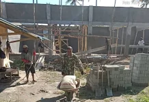 Babinsa Kawal Percepatan Pembangunan Koperasi Merah Putih Bantik