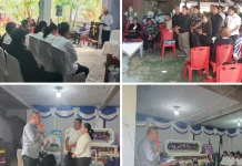 Kasat Resnarkoba Sambangi Rumah Duka Almarhum Jemi Sasauw