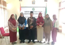 Kakan Kemenag Terima Kunker Majelis Taklim Mualaf Amanah Melonguane