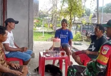 Babinsa Beo Komsos dengan Masyarakat