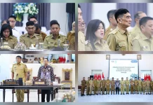 Bupati Welly Titah Hadiri Koordinasi Pengawasan BPKP Sulawesi Utara