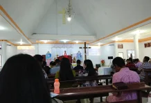 Ibadah Minggu Pagi Germita Paradise Melonguane Berlangsung Khidmat