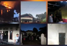 Korsleting Listrik Hanguskan Satu Rumah di Kelurahan Beo
