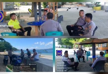 Sat Polairud Polres Talaud Gelar Polmas Pesisir Melonguane