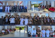 Kabagops Hadiri Upacara Hari Otonomi Daerah Ke-30 di  Talaud