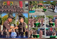 Kajari Talaud Lantik Christy Sumelang Jadi Kasi Datun