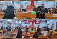 Pdt. Maria Wangkanusa Pimpin Ibadah Sentral GERMITA Pulutan