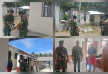 TNI Bergerak Cepat Ukur Fasilitas Publik Pulau Miangas
