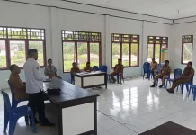 Penyuluh Agama Kristen Kemenag Talaud Berikan Penyuluhan di Beo Selatan