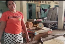 Harga Daging B2 di Pasar Melonguane Naik