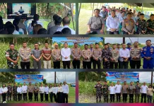 Polres  Talaud Hadiri Panen Raya Jagung Serentak dan Launching Operasional SPPG Po