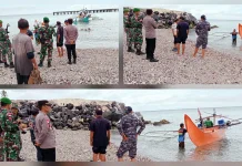 Tim Gabungan Miangas Periksa Intensif Satu Pamboat Filipina