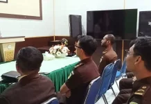 Penyuluh Agama Kristen Lakukan Penyuluhan di Kantor Kejaksaan Talaud