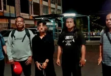 Polsek Gemeh Jemput Tersangka DPO Kasus Penganiayaan di Pelabuhan Manado