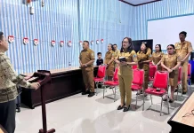 Diskominfotik Talaud Gelar Ibadah Rutin