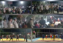 Polsek Essang  Amankan Jalannya Open Turnamen Bola Voli Bukit Sion Cup