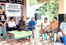 Babinsa Beri Pendampingan Penyerahan Bantuan Pertanian