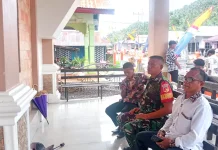 TNI Hadir di tengah Warga Menjaga Kerukunan dan Persatuan