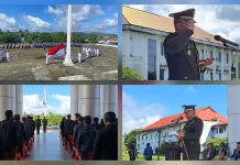 Dandim 1312 Talaud Pimpin Upacara Lahir Pancasila 2026