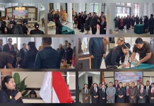 Wabup Talaud Lantik 10 Pejabat Administrator, Tekankan Integritas.
