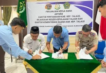 Tiga Instansi Vertikal Kerjasama Pengelolaan Sertifikat Tanah Wakaf