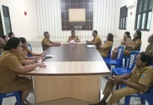Kepala BP2RD Talaud Evaluasi Kinerja Setiap Bidang
