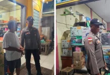 Jaga Kamtibmas Kondusif,Polsek Melonguane Gelar Patroli KRYD