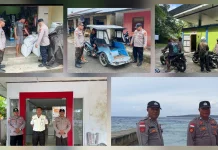 Polsek Kabaruan Gelar Patroli Mobile Jaga Kamtibmas