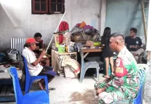 Babinsa Beo Komsos dengan Warga Binaan
