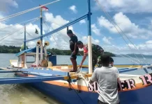 Babinsa Ingatkan Nelayan Bantane Waspada Cuaca Ekstrem
