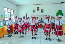 SDN Damau Gelar Penamatan Siswa Kelas Enam