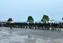 Satgas Pamputer Talaud T.A 2026  Disambut Resmi di Melonguane