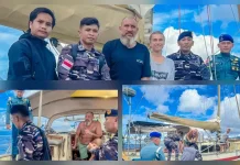 Lanal Melonguane Periksa Kapal Yacht Asing di Talaud