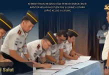 Lapas Kelas III Lirung Hadiri Rapat Anev dan Penandatanganan Perjanjian Kinerja