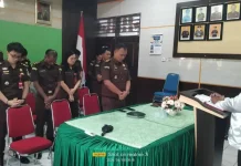Penyuluhan Agama Kristen di Kantor Kejaksaan Talaud