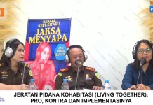 Kejari Sitaro Sosialisasikan Pidana Kohabitasi dalam KUHP Baru