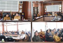 Bupati Welly Titah Pimpin Rapat Tindak Lanjut Temuan BPK