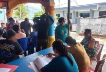 Babinsa Miangas Dampingi Warga Daftarkan Kepemilikan Tanah