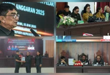 Bupati Welly Titah Hadiri Rapat Paripurna Ranperda APBD