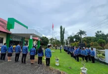 Kemenag Talaud Gelar Upacara HKN