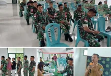 Babinsa Desa Matahit Ikuti Penyuluhan Bahaya Narkoba
