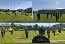 Babinsa Talaud Laksanakan  Pra UKT Sabuk Hitam Pencak Silat